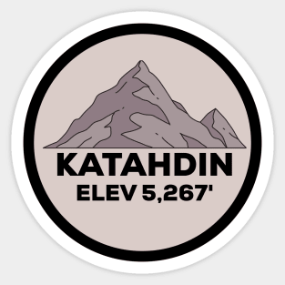 Katahdin Sticker